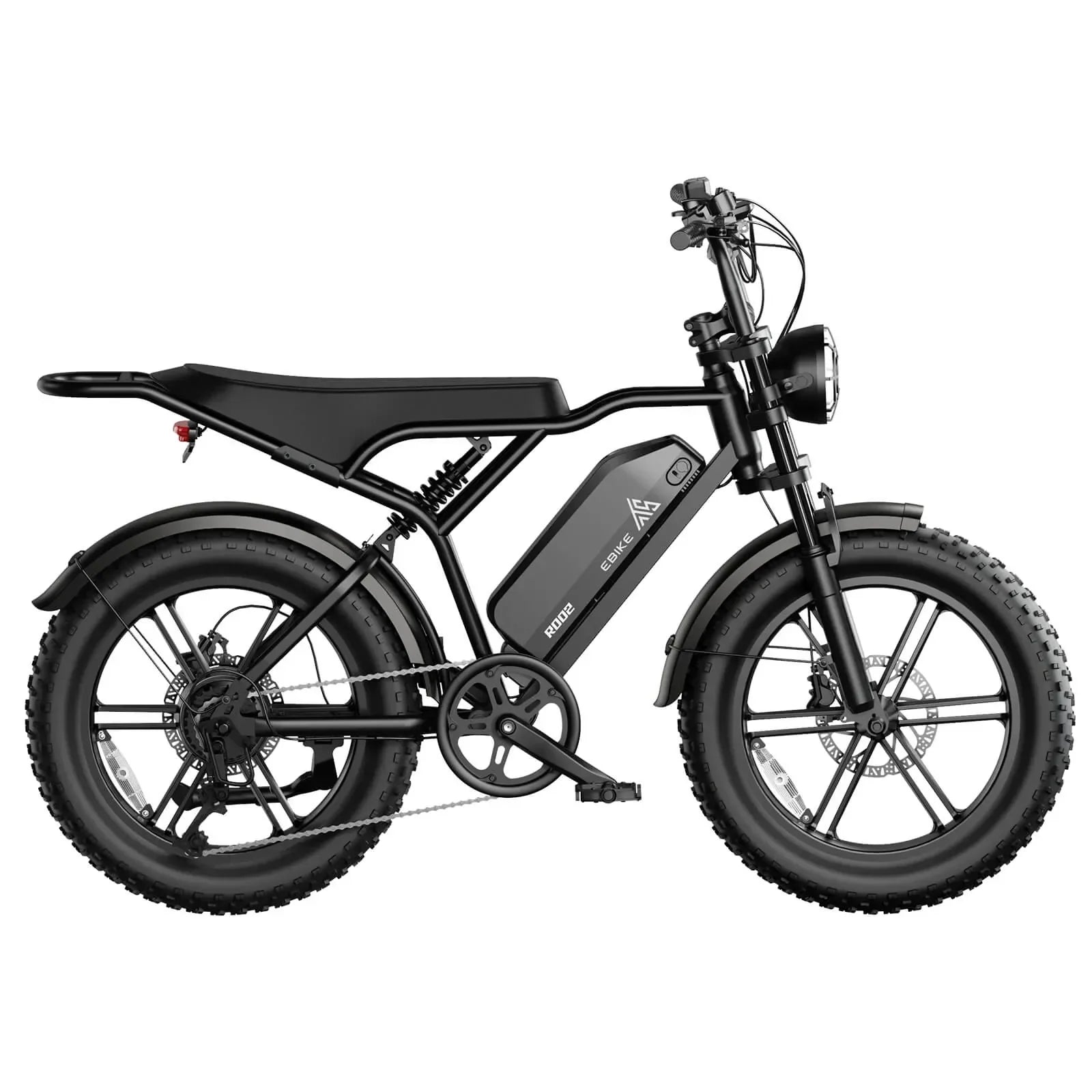 TST® R002 20'' 1500W Full Suspension Moped-style Electric Bike