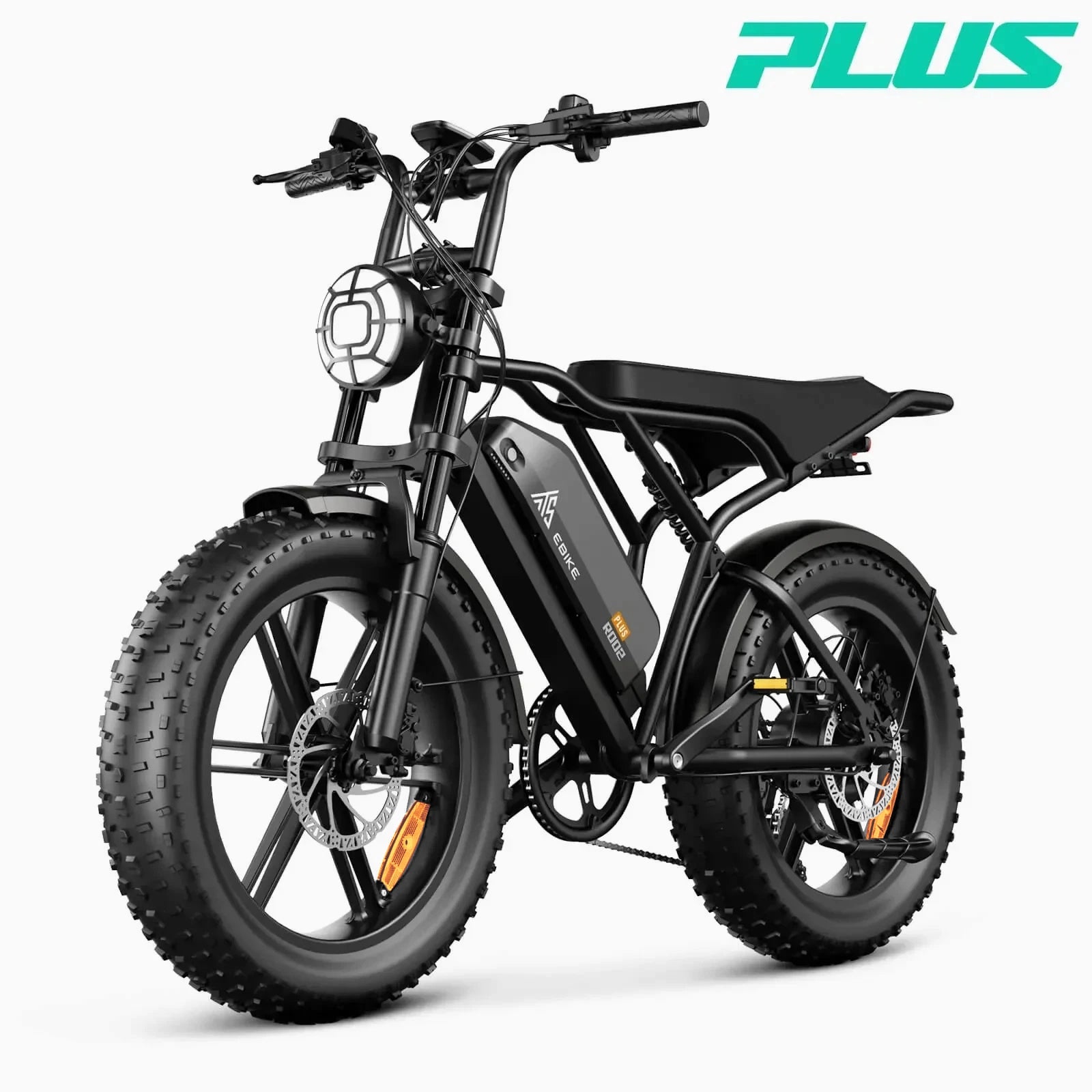 TST® R002 20'' 250W Full Suspension Moped-style Electric Bike