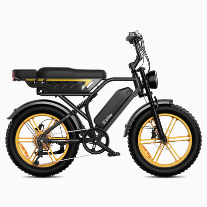 TST® R9 Dual-Akku 250W Langstrecken-Vollfederungs-Elektrofahrrad im Moped-Stil (Modell 2026)