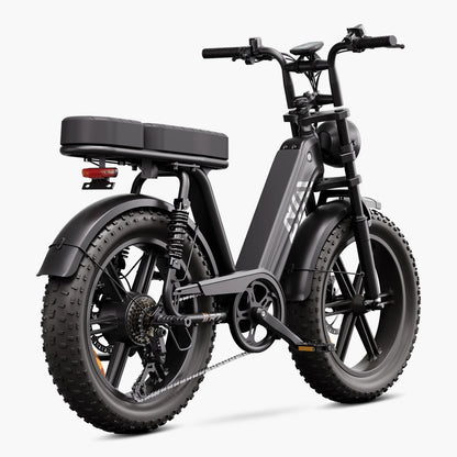 Vélo cargo électrique tout suspendu TST® R7 style cyclomoteur 250 W | Nouveau modèle 2026
