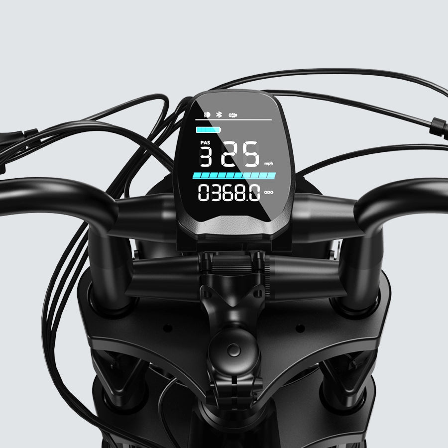 Ats R002 TST® R002 20'' 250W Full Suspension Moped-style Electric Bike – TST-EU