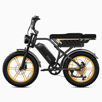 TST® R9 Dual-Akku 250W Langstrecken-Vollfederungs-Elektrofahrrad im Moped-Stil (Modell 2026)