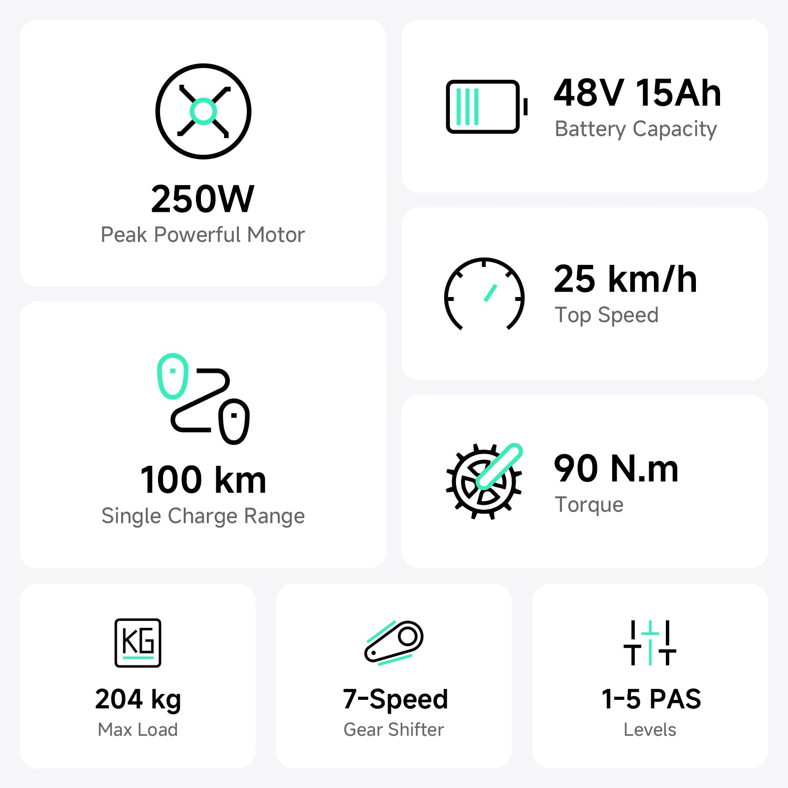 TST® Carrier 20'' Cargo Electric Bike