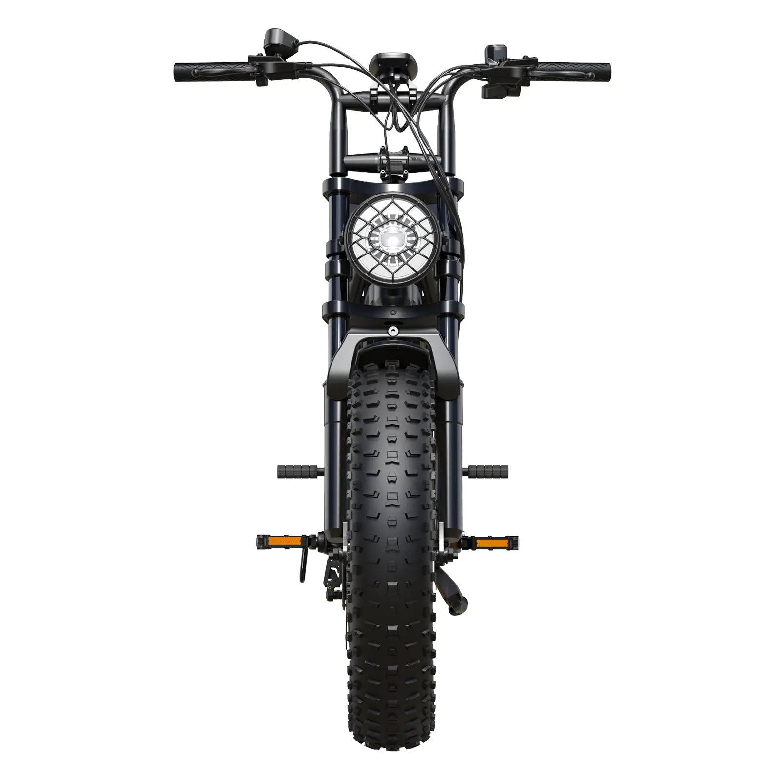 TST® R9 Dual-Battery 1500W Long-Range Full-Suspension Moped Style Electric Bike (2026 Model)