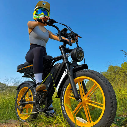 TST® Combo Sale R9 Dual-Battery 1500W Long-Range E-Bike