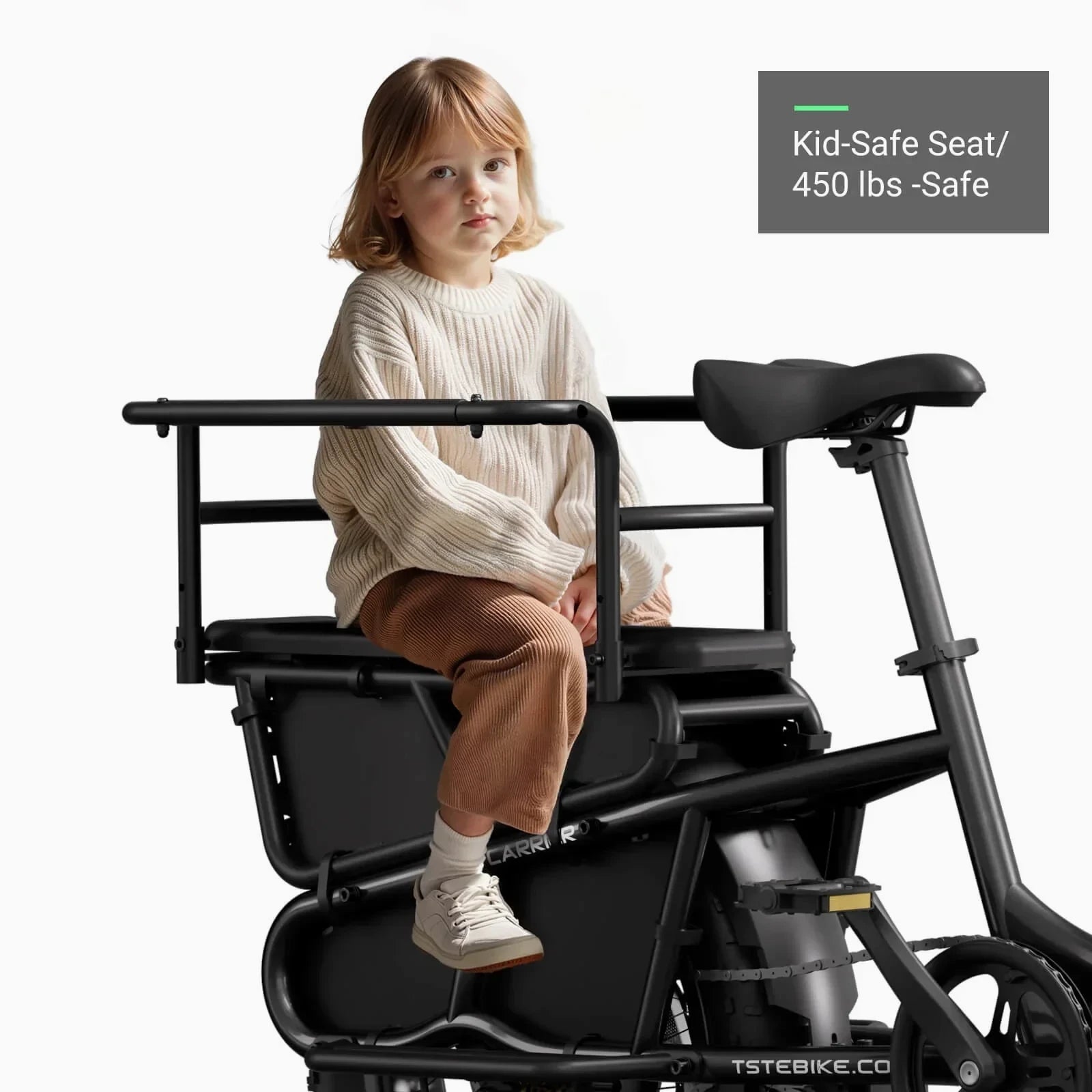 Vélo cargo électrique TST® Carrier 20''