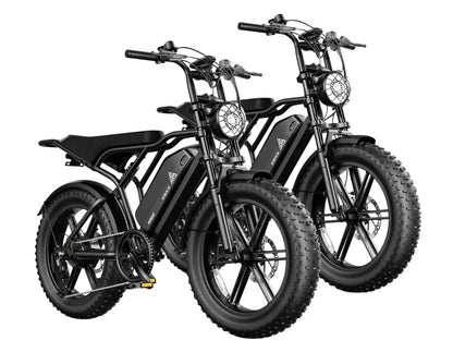 TST® Combo Sale R002 20" Full Suspension Moped-Style Ebike