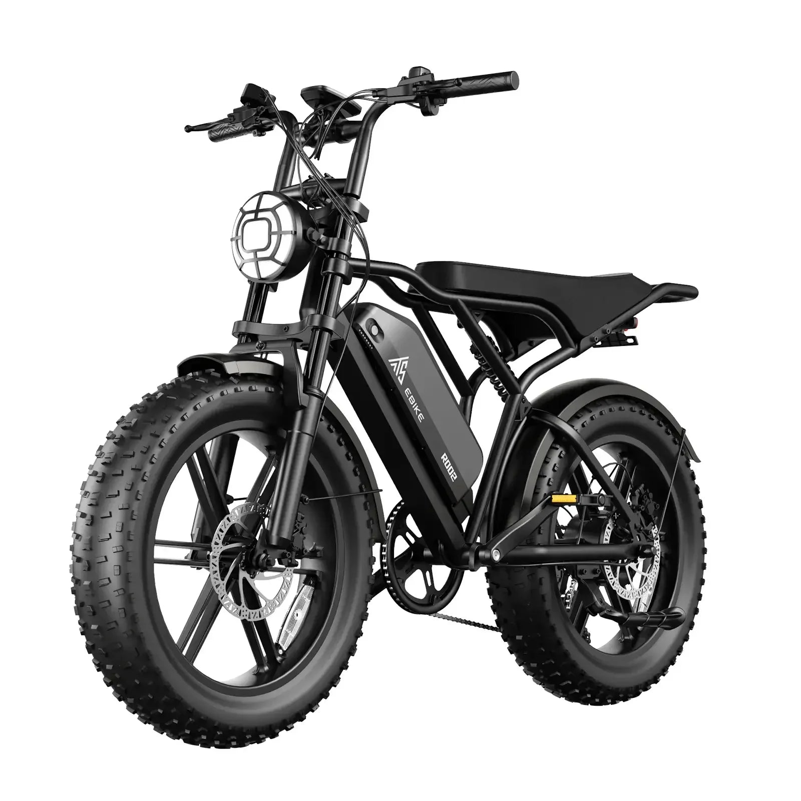 TST® R002 20'' 1500W Full Suspension Moped-style Electric Bike