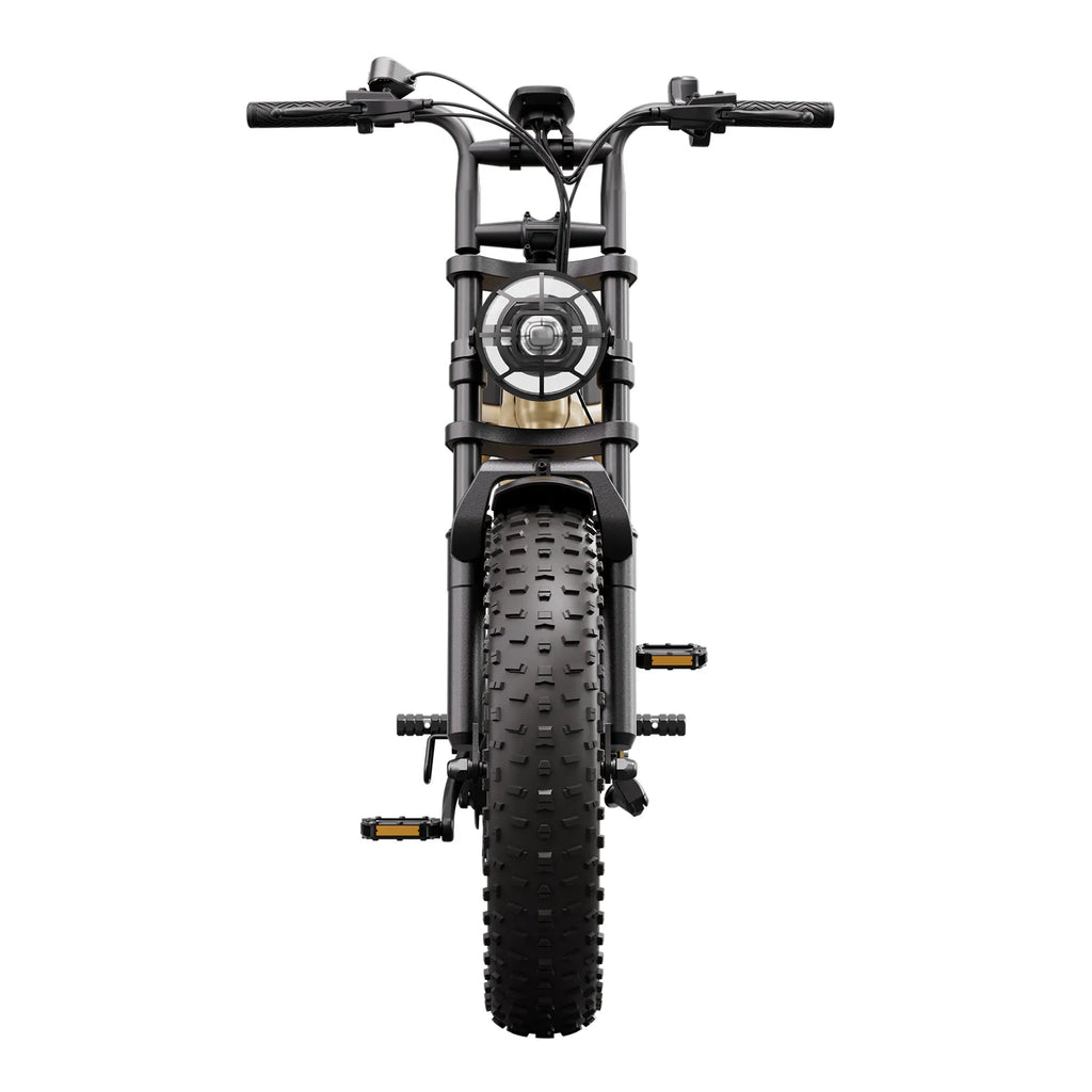 TST® R7 Moped Style 1500W Full Suspension Electric Cargo Bike | 2026 New Model