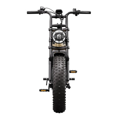 TST® R7 Moped Style 1500W Full Suspension Electric Cargo Bike | 2026 New Model