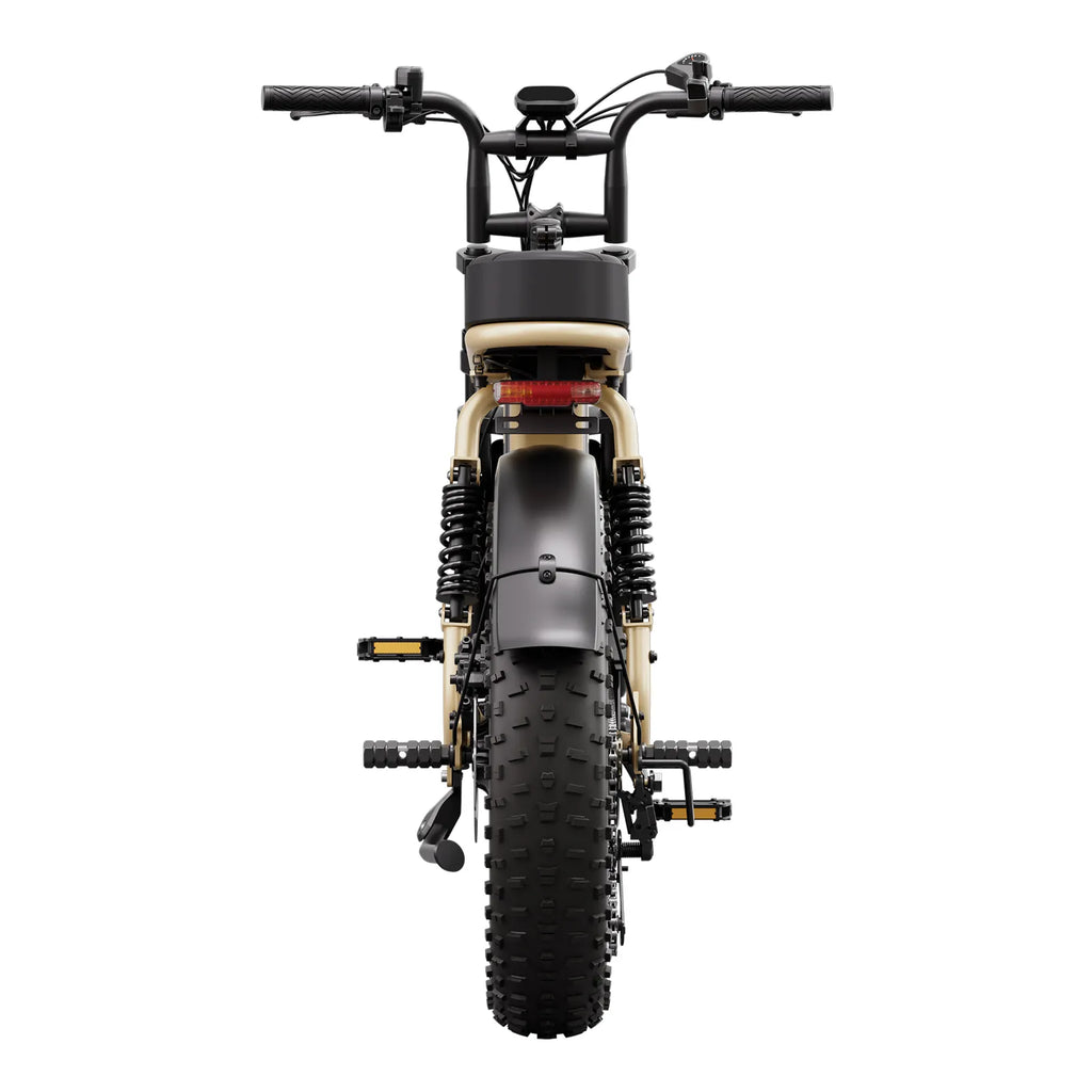 TST® R7 Moped Style 1500W Full Suspension Electric Cargo Bike | 2026 New Model