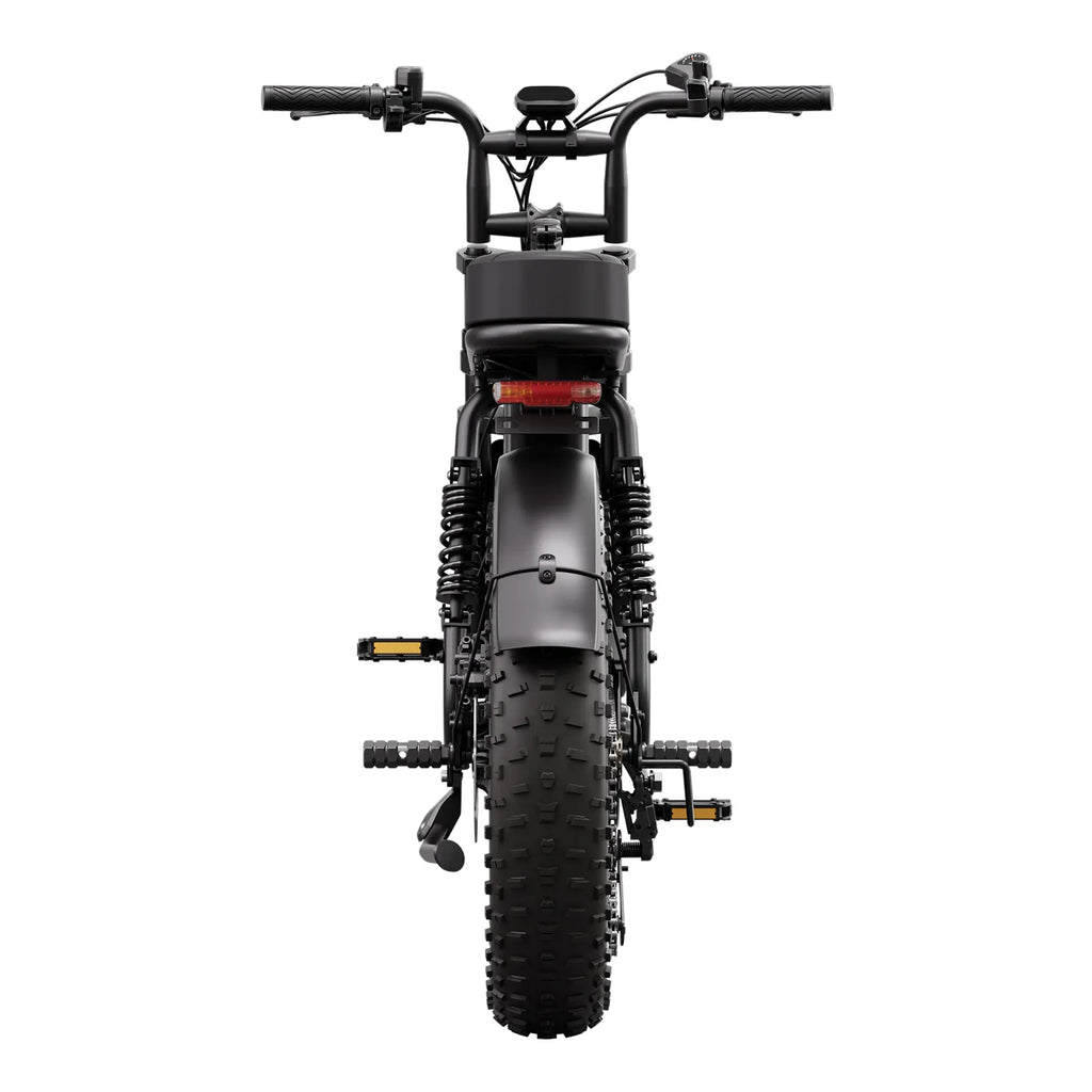 TST® R7 Moped Style 1500W Full Suspension Electric Cargo Bike | 2026 New Model